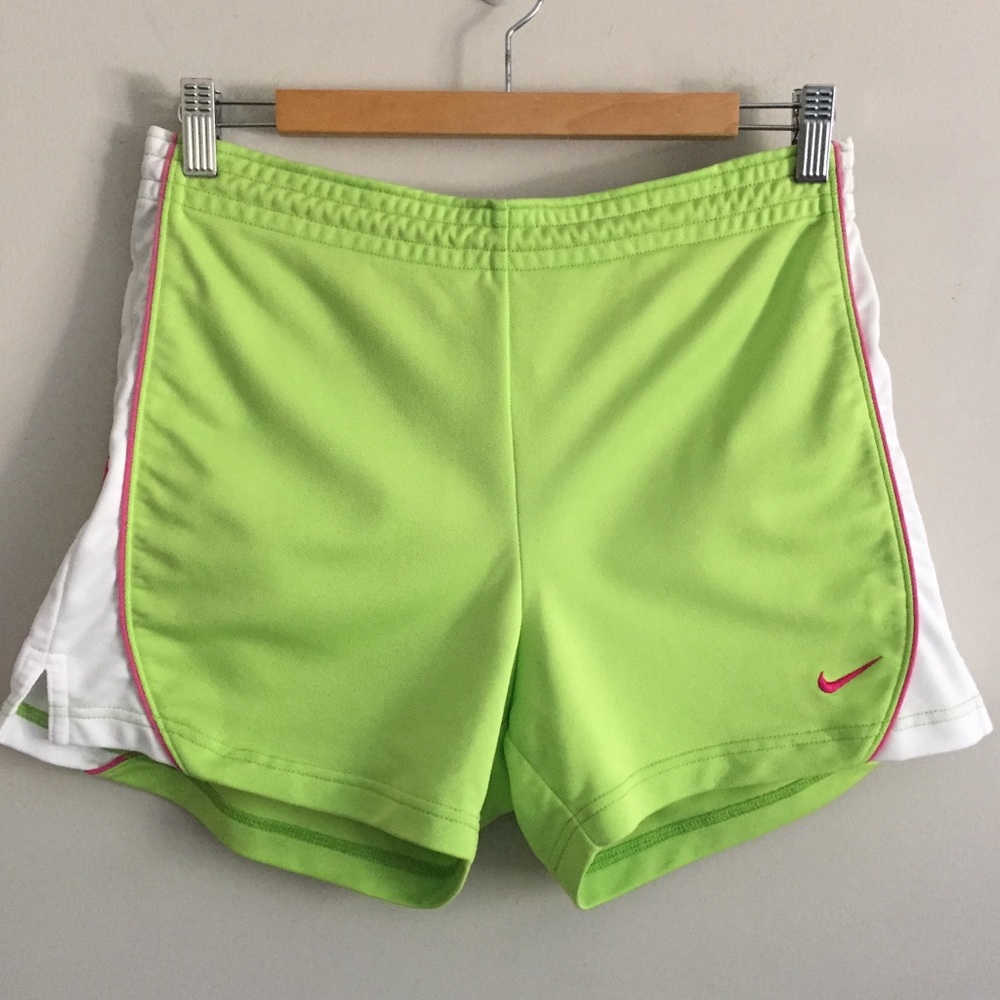 SOLD! Vintage Nike Athletic Running Shorts Side - Picture 2 of 8